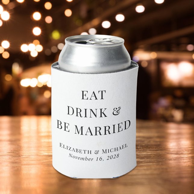 Enfriador De Latas Bebida moderna De Comer Se Casará Con Boda (Subido por el creador)
