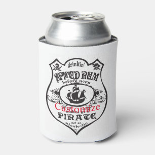 Enfriador De Latas Bebida Pirata Ron Especiado Thunder_Cove
