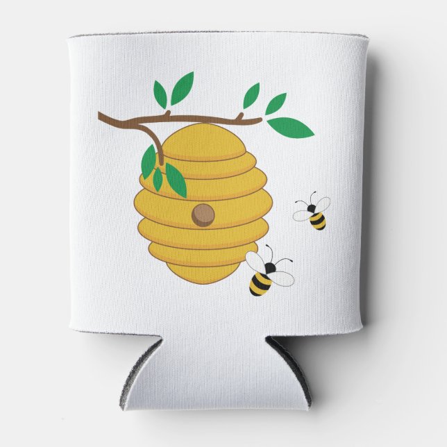 Enfriador De Latas Bee Hive (Anverso)