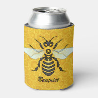 Bee Honeycomb Nombre personalizado Honeybee Hive