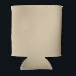 Enfriador De Latas Beige Champagne<br><div class="desc">El beige champán es una mezcla suave y pálida de beige y dorado claro, besada con sutiles tonos subyacentes de amarillo cálido o rosa. Inspirado en la elegancia atemporal del vino espumoso, este color evoca lujo, sofisticación y celebración. Su brillo discreto lo convierte en un favorito para bodas, eventos corporativos...</div>
