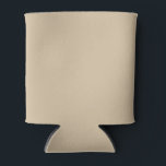 Enfriador De Latas Beige Champagne<br><div class="desc">El beige champán es una mezcla suave y pálida de beige y dorado claro, besada con sutiles tonos subyacentes de amarillo cálido o rosa. Inspirado en la elegancia atemporal del vino espumoso, este color evoca lujo, sofisticación y celebración. Su brillo discreto lo convierte en un favorito para bodas, eventos corporativos...</div>