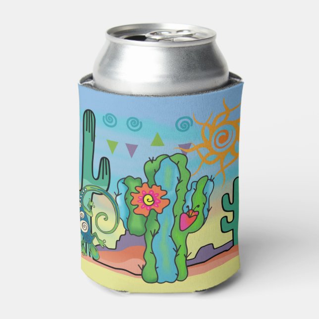 Enfriador De Latas Belleza del desierto (Lata Anverso)