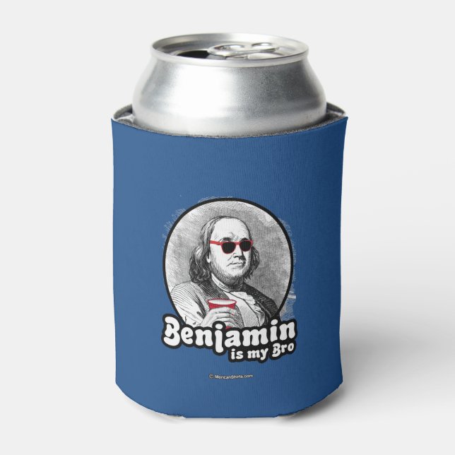 Enfriador De Latas Benjamin es mi hermano (Lata Anverso)
