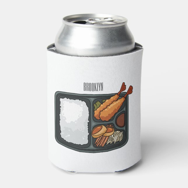 Enfriador De Latas Bento cartoon illustration  (Lata Anverso)