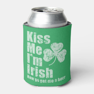 Enfriador De Latas Béseme que soy irlandés ahora voy me consigo una