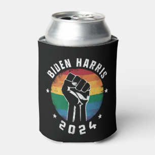 Enfriador De Latas Biden Harris 2024 Elección del Orgullo Gay Arcoiri