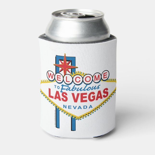 Enfriador De Latas Bienvenido a Las Vegas (Reverso de la lata)