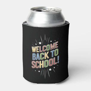Enfriador De Latas Bienvenido de nuevo a la escuela maestro primer dí