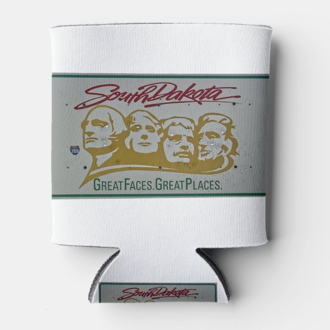 Enfriador De Latas Bienvenidos a Dakota del Sur (Anverso)