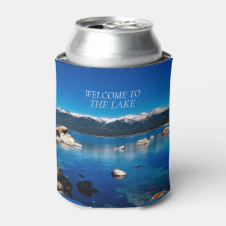 Enfriador De Latas Bienvenidos a lo que pasa en el lago, quedarse en