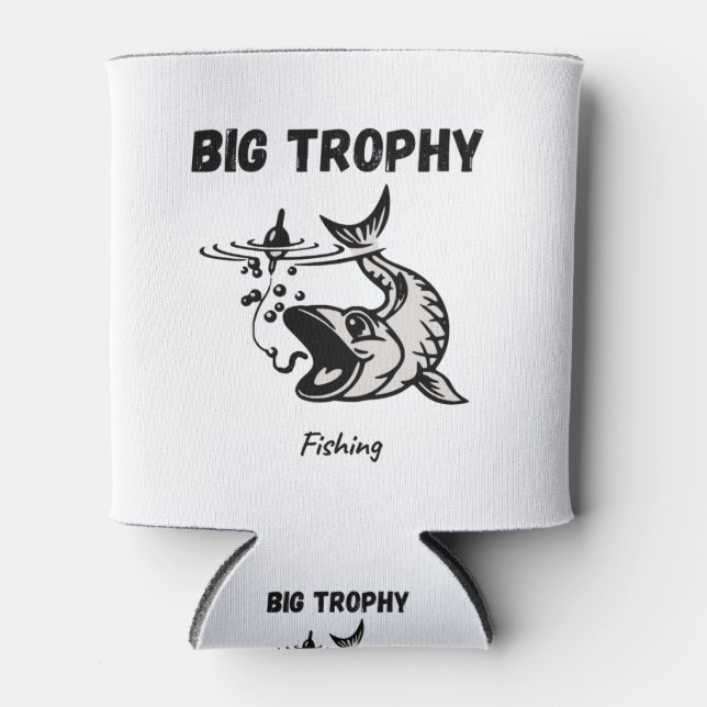 Enfriador De Latas Big Trophy Fishing (Anverso)