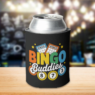 Enfriador De Latas Bingo Buddies Fun Matching Bingo Friend