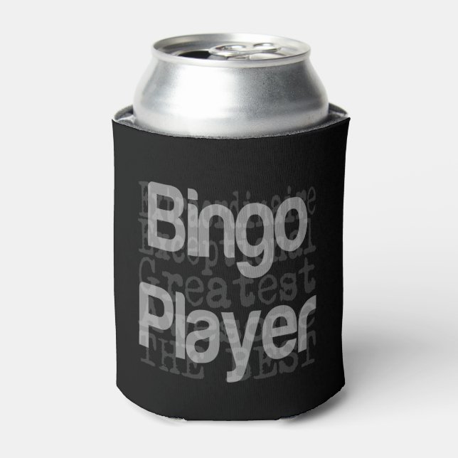 Enfriador De Latas Bingo Player Extraordinaire (Lata Anverso)