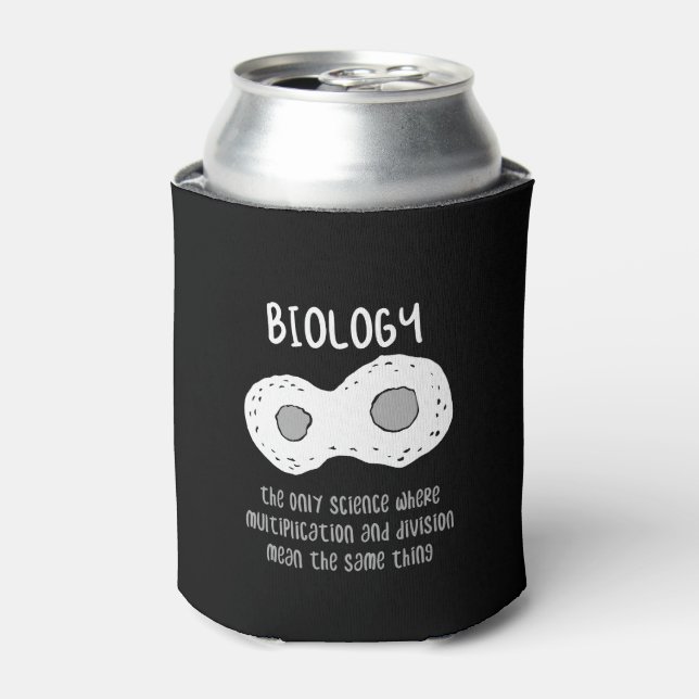 Enfriador De Latas Biología - La biología El único regalo científico (Lata Anverso)