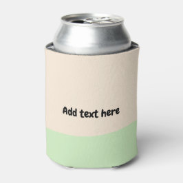 Enfriador De Latas Blanco Antiguo y Verde Té