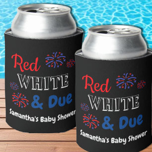 Enfriador De Latas Blanco rojo y adeudado