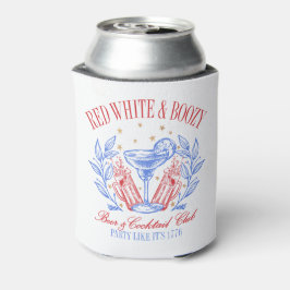 Enfriador De Latas Blanco rojo y mareado