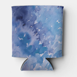 Enfriador De Latas Blue Jeans Retro Tie Dye