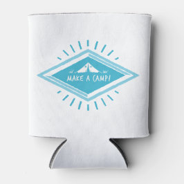 Enfriador De Latas Blue Make a Camp, gran aventura