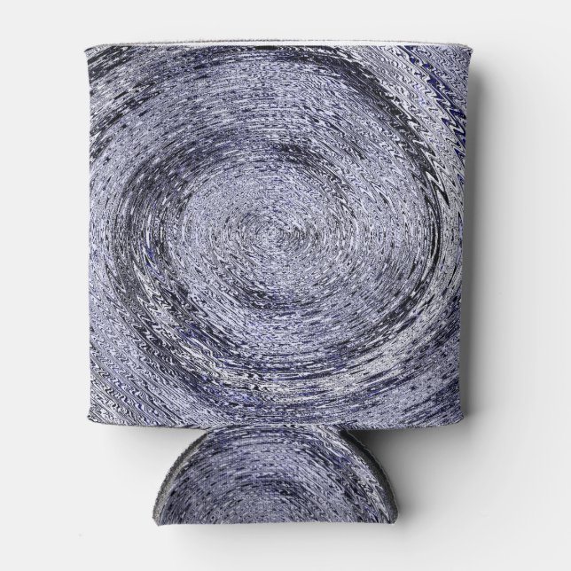 Enfriador De Latas Blue Swirl (Anverso)