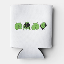 Enfriador De Latas Bocas de Hamster Verde