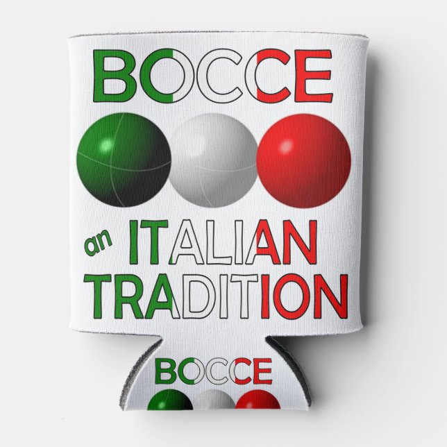 Enfriador De Latas Bocce an Italian Tradition (Anverso)