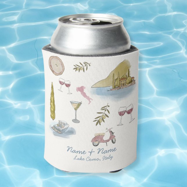 Enfriador De Latas Boda acuático del lago Como Italia (Subido por el creador)
