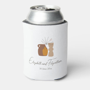 Enfriador De Latas Boda Boho Minimalista Vases
