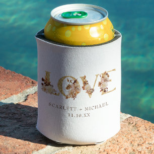 Enfriador De Latas Boda Botánica