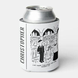 Enfriador De Latas Boda - Bridegroom Chiste práctico Personalizado
