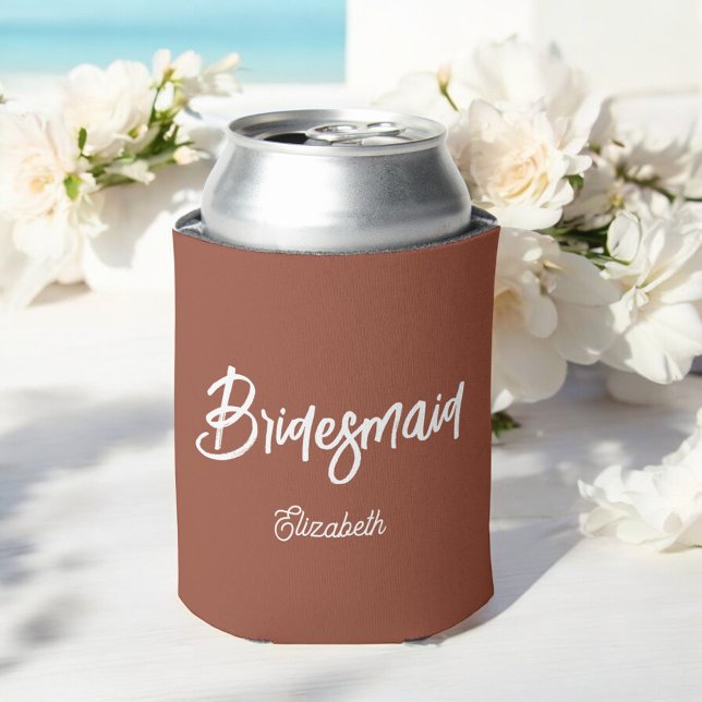 Enfriador De Latas Boda Brown (Subido por el creador)