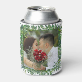 Enfriador De Latas Boda de color de agua moderno