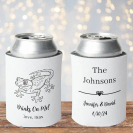 Enfriador De Latas Boda de Mascota Personalizada