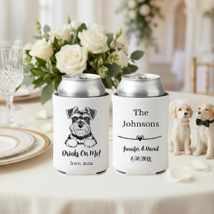 Enfriador De Latas Boda de Mascota Personalizada