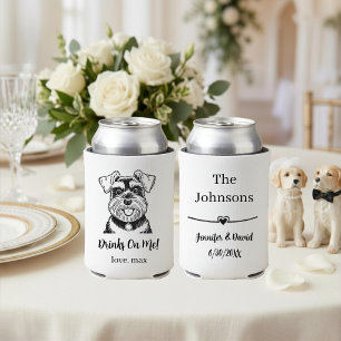 Enfriador De Latas Boda de Mascota Personalizada