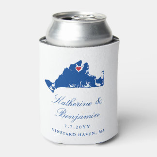 Enfriador De Latas Boda del Viñedo de la Marina de Martha