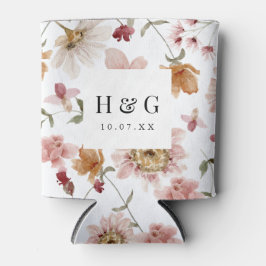 Enfriador De Latas Boda floral