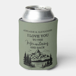 Enfriador De Latas Boda forestal de Woodland