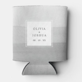 Enfriador De Latas Boda gris