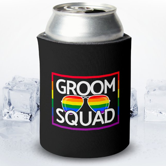 Enfriador De Latas BODA LGBTQ Orgullo Gay Coincidiendo Escuadrón Groo (Subido por el creador)