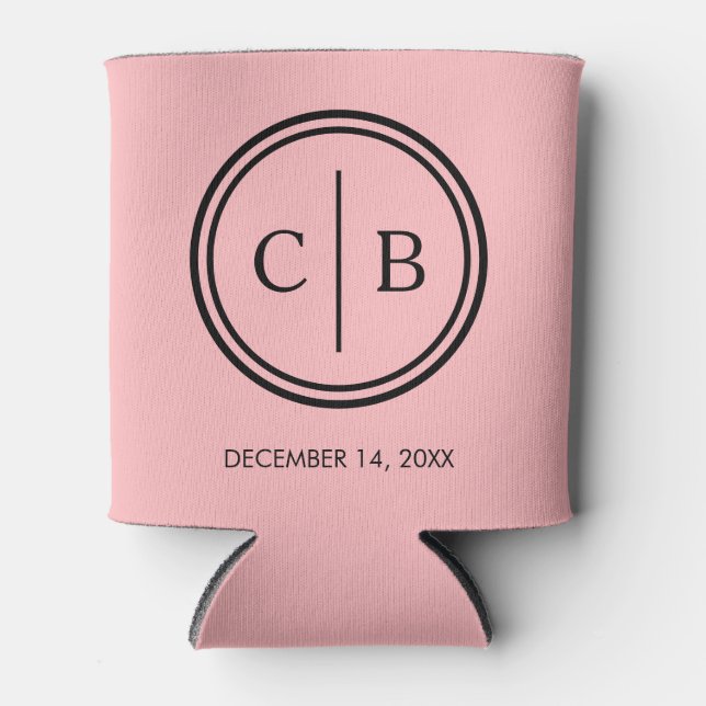 Enfriador De Latas Boda Personalizada Favorece Regalo Boda Para Invit (Anverso)