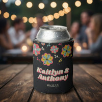 Boda Retro Groovy de Flower Power 70
