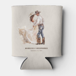 Enfriador De Latas Boda ruso occidental