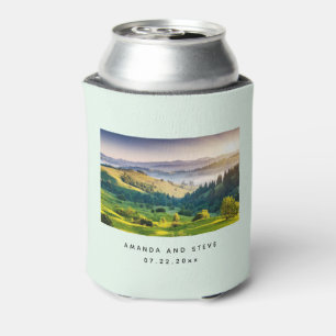 Enfriador De Latas Bodas de foto de naturaleza escénica de colinas on