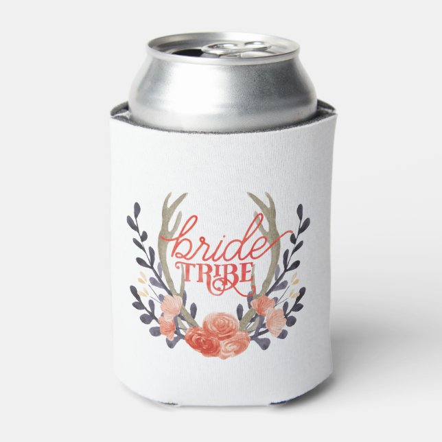 Enfriador De Latas Boho Bride Tribe Bebe Cooler (Lata Anverso)