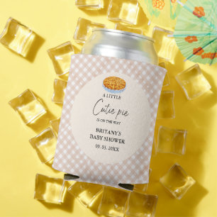 Enfriador De Latas Boho Little Cutie Pie Acción de Gracias Baby Showe