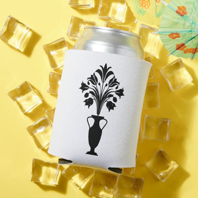 Enfriador De Latas Boho Mid Century Flower Pot (Verano in situ)