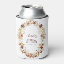 Boho Terroso Otoño Cálido Floral Ducha de Novia Pe