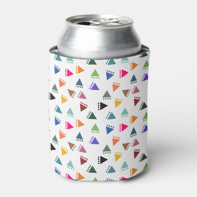 Enfriador De Latas Boho Triangles (Lata Anverso)